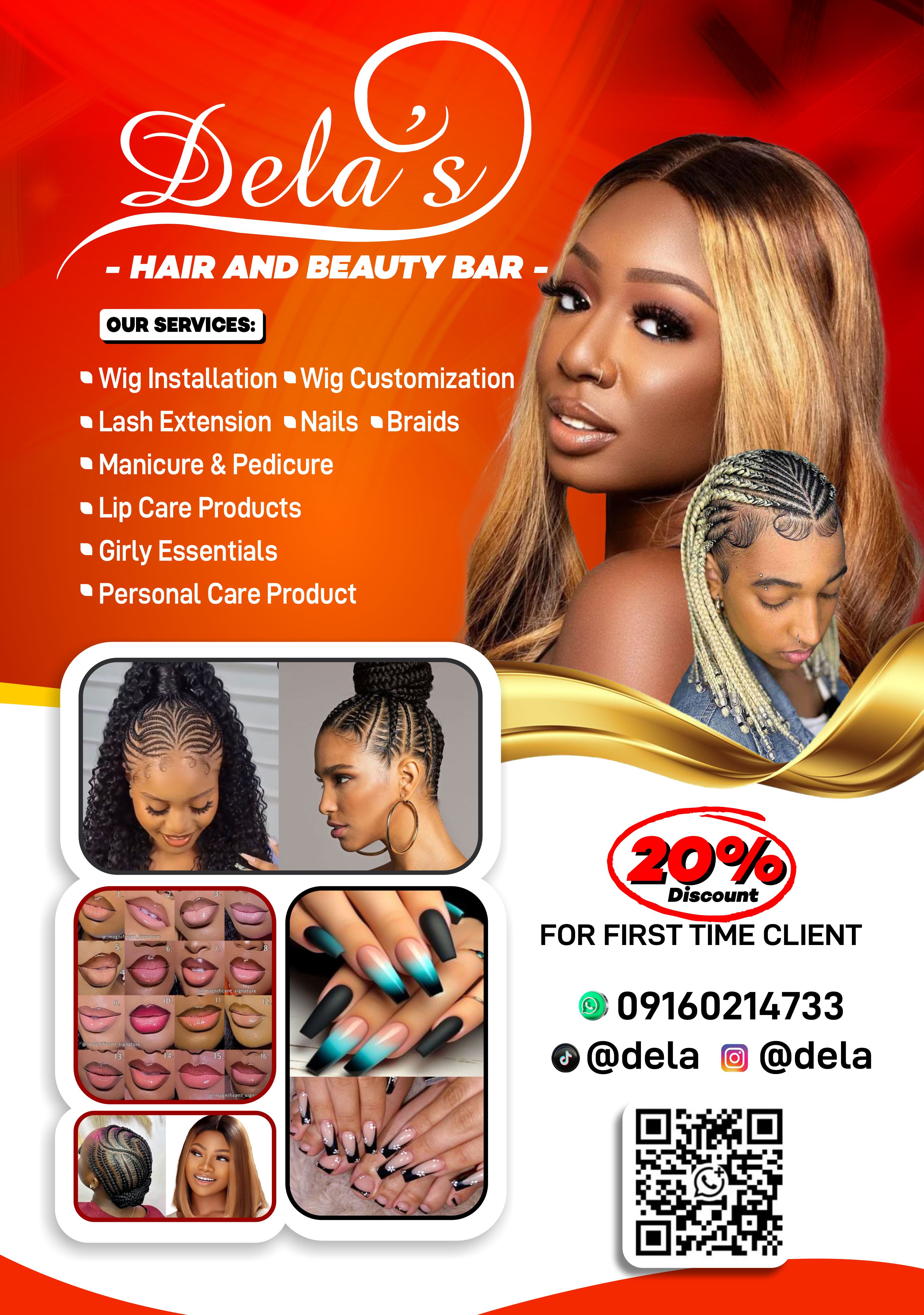 DELA’S hair and beauty bar