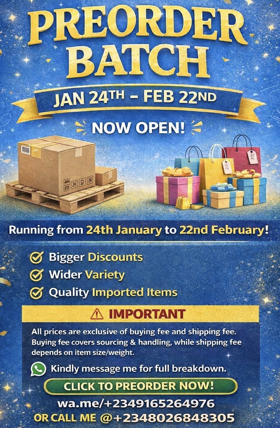 📦 Odogwu Hub Preorder Batch Now Open!