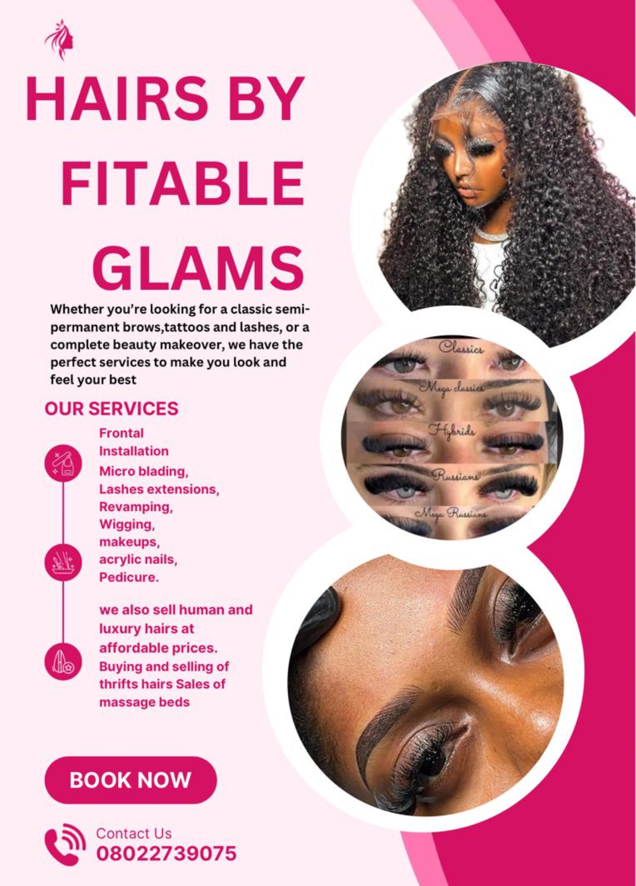 Hairs by Fitable glams